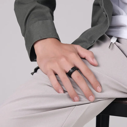 Bague Hyakume Rotative – Yōkai Japonais aux Cent Yeux