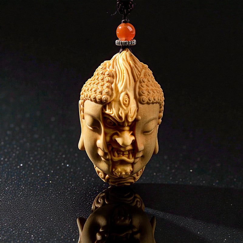 Pendentif Bouddha-Yōkai – Bijou Japonais Mytologique